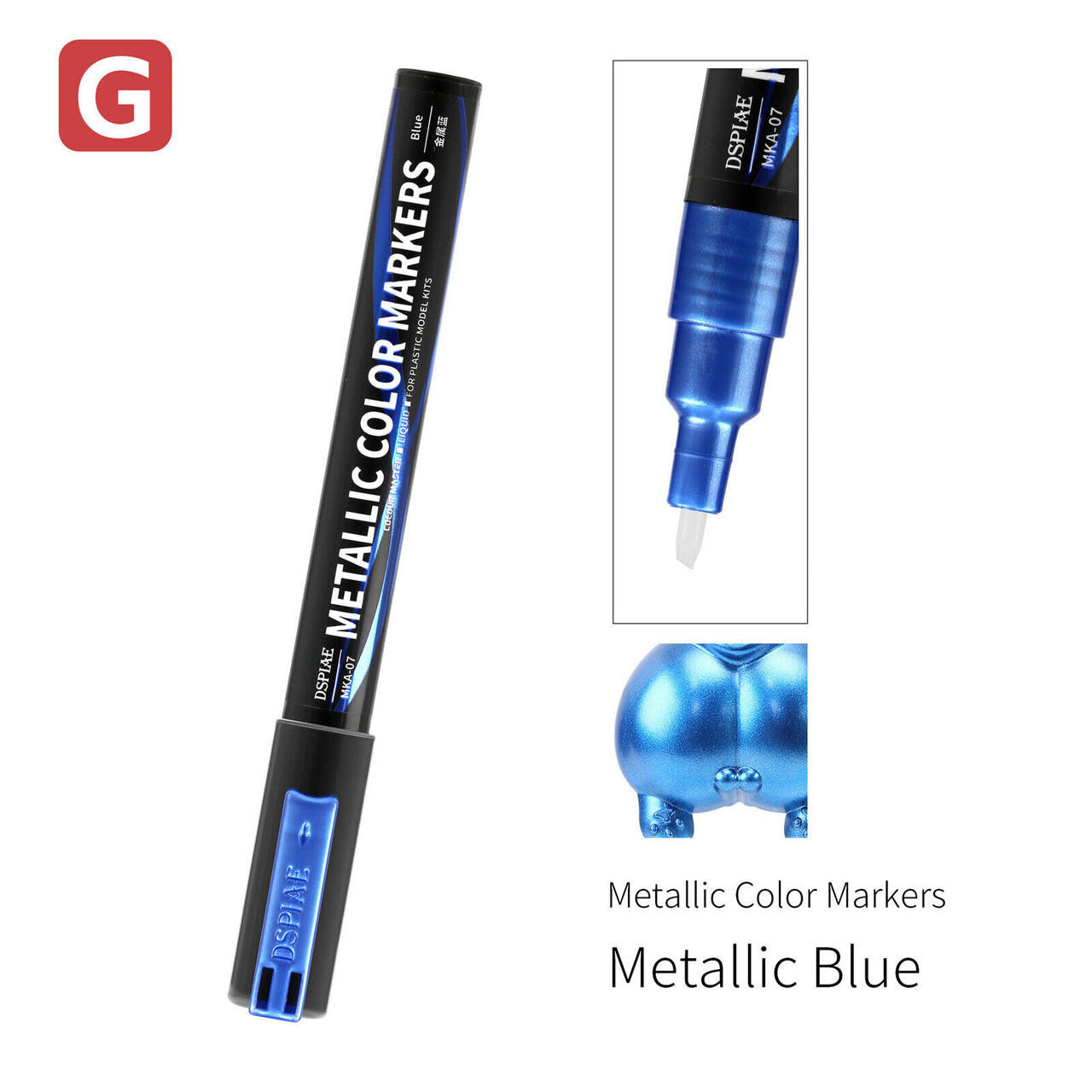 DSPIAE Tools Color Marker Super Metallic Blue MKA07